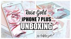 iPhone 7 Plus Unboxing and Review Rose Gold 256 GB! + NEW Cases