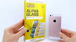 OtterBox Alpha Glass for iPhone SE: Gorgeous, Crystal Clear and Easy to Install!