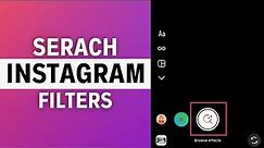 How to Search Filters on Instagram (2024 UPDATED)
