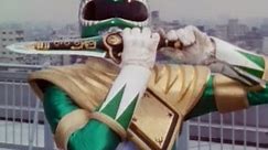 Green Ranger summons Dragonzord | Season 1 | Mighty Morphin | Power Rangers Official