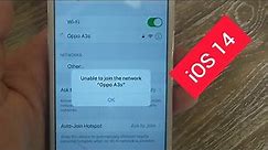 How to Fix Unable To Join Wi-Fi Network Error on iPhone.