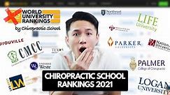 Which Chiropractic School is the best? | Top Chiropractic School Ranking 2021
