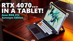 The ultimate tablet just got even better! - Asus ROG Flow Z13 Acronym Edition + XG Mobile RTX4090