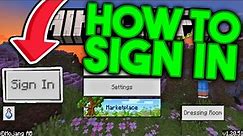 How To Sign In Minecraft Bedrock Edition 2024! - Xbox, IOS, Android, Windows, PS5, Switch
