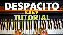 Despacito Super Easy Piano Tutorial With Notes! (Luis Fonsi & Daddy Yankee)