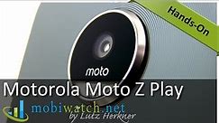 Motorola Moto Z Play: Test Results, Comparison & Game-Check | Hands-on Review