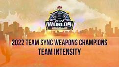 2022 Worlds Opening Ceremony | Team Sync Weapon Champions
