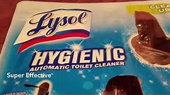 ✅ How To Use Lysol Hygienic Automatic Toilet Cleaner Review