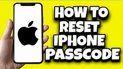 How To Reset iPhone Passcode From Another Device (2023)
