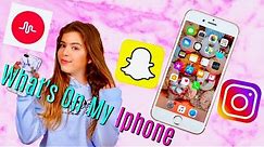 SOPHIA GRACE | WHAT'S ON MY IPHONE !?! - MY IPHONE 7 PLUS