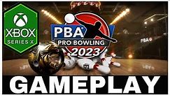 PBA Pro Bowling 2023 | Xbox Series X Gameplay | First Look