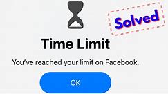 Fix iPhone time limit you've reached your limit | Remove screen time limit for apps