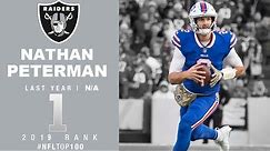 #1: Nathan Peterman (QB, Raiders) | NFL Top 100 Players of 2019