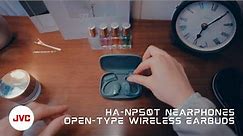 HA-NP50T JVC Nearphones Open-Type Earphones - Your Gateway to Adventures Inside & Out