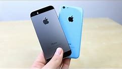 Apple iPhone 5s vs iPhone 5c | SwagTab