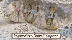 Paperclip Coat Hangers