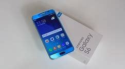Samsung Galaxy S6 (Blue Topaz) - Unboxing [HD]
