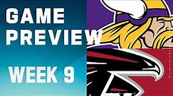 Minnesota Vikings vs. Atlanta Falcons | 2023 Week 9 Game Preview