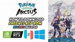 How to Download Pokemon Legends Arceus v1.01 FREE ROM (XCI-NSP) 100% Working Links