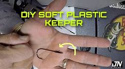 DIY Soft Plastic Keeper for Straight Shank Hooks