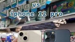 Iphone 13 vs iphone 12 pro camera test #iphone #cameratest #iphone13vs12pro #iphone12pro #fypシ #foryou #xbyzca