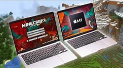 MacBook Air M1 + MacBook Pro M1 // Can They Run Minecraft?! (Gaming Test)
