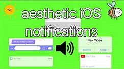 Animated iOS / iPhone notification Greenscreen & Sound effects for Youtube Intro ⌕ FREE ✓