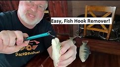 Fish Hook Removal Tool! Easy and Great Reach keeping your fingers safe!