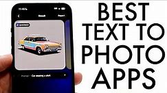 Best Text To Photo Apps For iPhone! (2024)