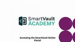 Accessing the SmartVault Online Portal