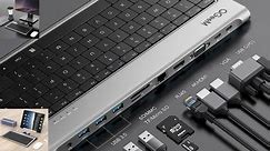 Best 11 in 1 Phone Docking Station Keyboard Dock USB C Splitter Port Type C Hub USB C HUB Multi USB