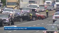 Crash on Highway 401 in Pickering kills 73-year-old man