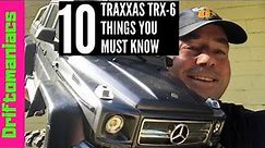 Traxxas TRX6 10 Things You Must Know 😱
