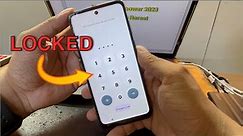 Motorola Moto G Power 2023 how to reset forgot password, screen lock hard reset