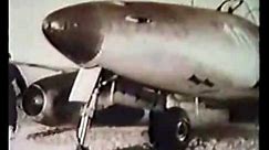 Luftwaffe training film - Flying the Me 262 jet