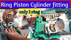 Chainsaw repair/Ring Piston fitting