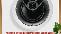 Polk Audio MC60 High Performance In-Ceiling Speaker