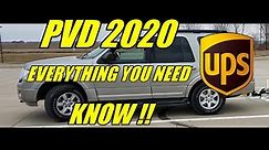 EVERYTHING YOU NEED TO KNOW UPS PVD Personal Vehicle Driver 2020 Episode 2