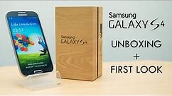 Samsung Galaxy S4 - Unboxing + First Look UK