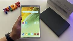 Samsung Galaxy Tab A7 Lite Wifi + 4G LTE model | 8.7 inch, Android 13, UI 5.1 | review | unboxing
