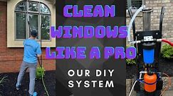 Clean Windows With A Simple DIY RO / DI System