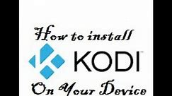 How to install Kodi on iOS 4/5/6/7- iPad 1 /2/3/4/5/6/pro etc.