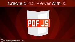 Create a Custom PDF Viewer With JavaScript