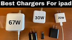 Best Chargers For ipad