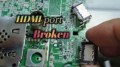 How to Fix Broken HDMI Port on TV