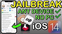 Jailbreak iOS 14 without computer on ANY DEVICE ✅ Jailbreak iOS 14.3 NO VERIFICATION and NO PC