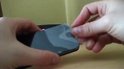 How to remove and install a tempered glass protector on iPhone 5