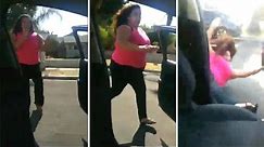 Woman Falls Out of Moving Car While Doing 'La Chona Challenge'