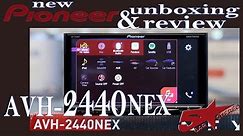 Pioneer's new AVH 2440NEX Unboxing and Review