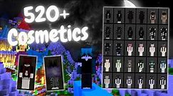 ✅520+ SKINS with Custom Capes skin pack (MCBE + Tutorial) 1.20+